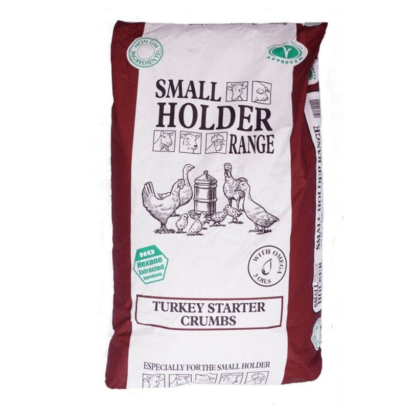Allen & Page Turkey Starter Crumbs 20kg - Percys Pet Products