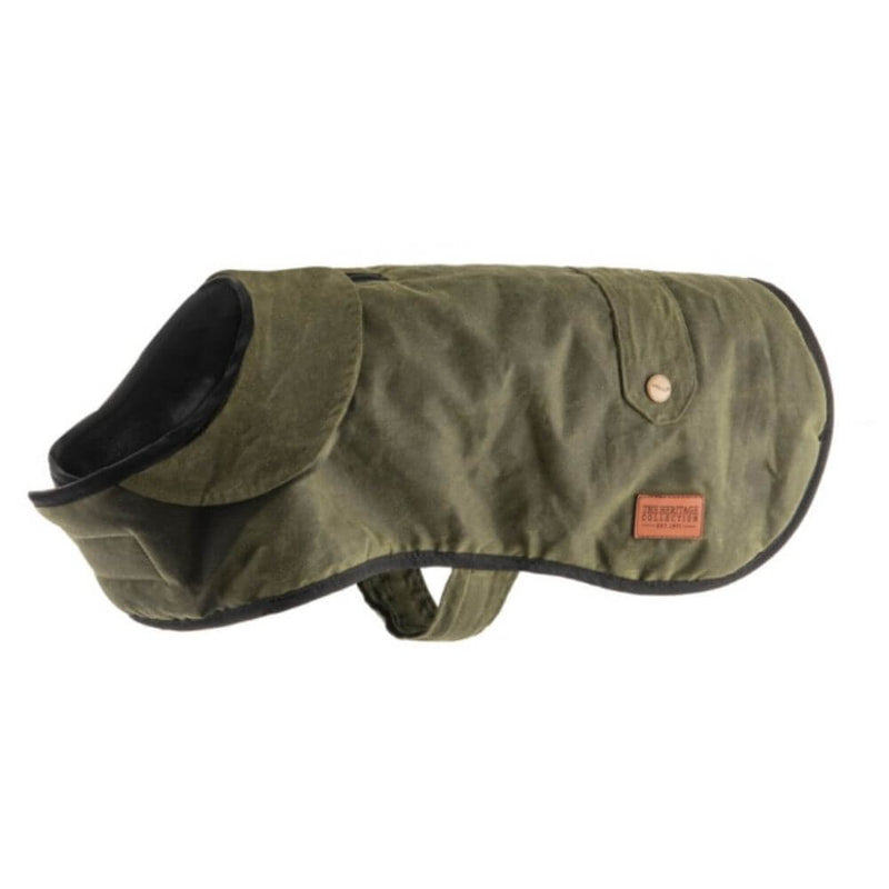 Ancol Heritage Waterproof Wax Dog Coat - Percys Pet Products