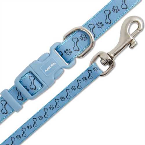 Ancol Small Bite Paw n Bone Collar & Lead Set - Percys Pet Products