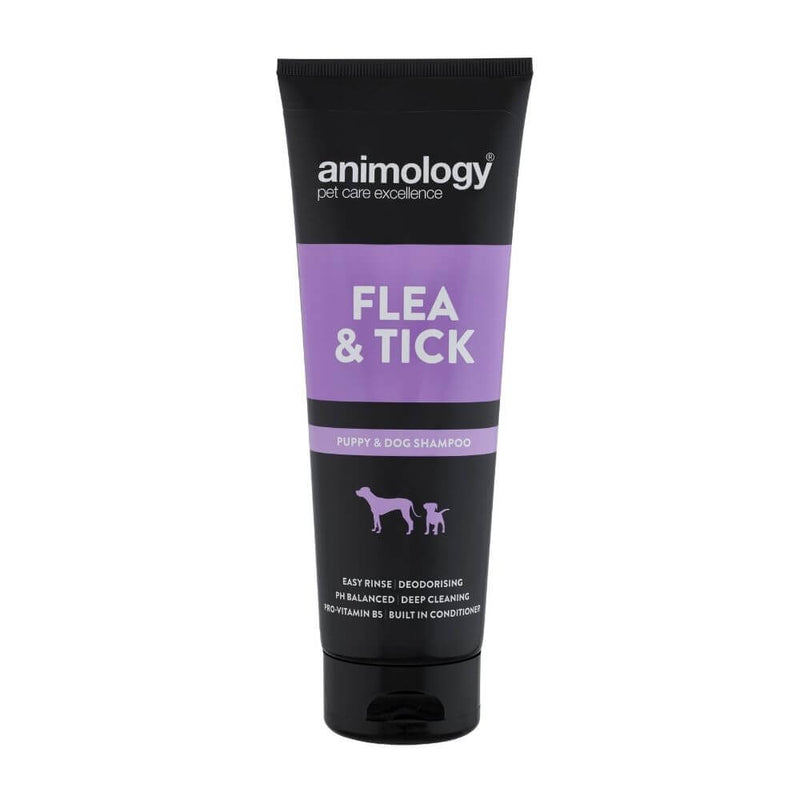 Animology Flea & Tick Dog Shampoo 6 x 250ml - Percys Pet Products