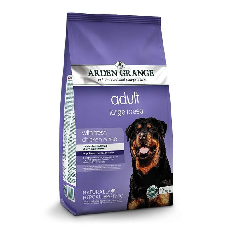 Arden Grange Adult Large Breed Chicken & Rice 12kg - Percys Pet Products