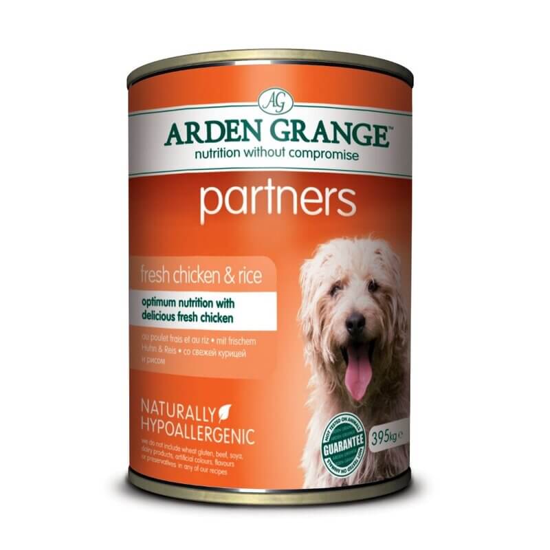 Arden Grange Chicken, Rice & Veg 24 x 395g - Percys Pet Products