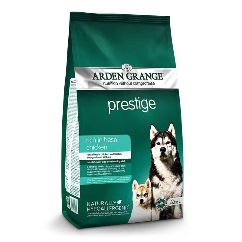 Arden Grange Prestige Dog Food with Fresh Chicken 12kg - Percys Pet Products