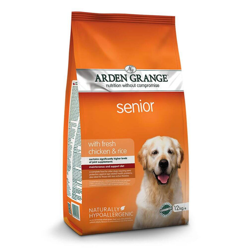 Arden Grange Senior Dog Food with Chicken & Rice - Percys Pet Products