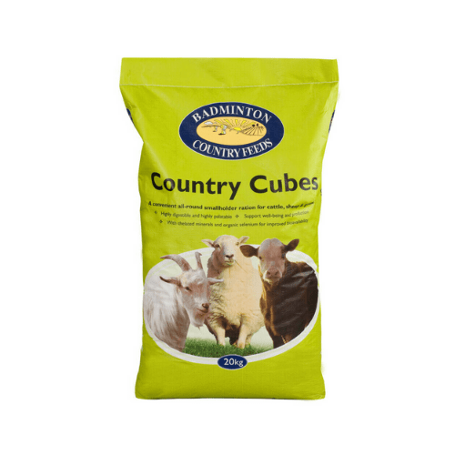 Badminton Country Cubes Cattle Feed - 20kg - Percys Pet Products