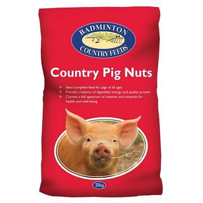 Badminton Country Pig Nuts 20kg - Percys Pet Products