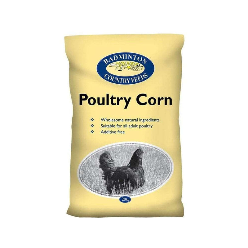 Badminton Poultry Corn Chicken Scratch / Treat 20kg - Percys Pet Products