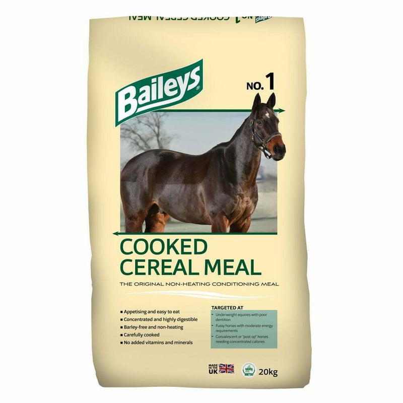 Baileys No.1 Cooked Cereal Meal Horse Feed - 20Kg - Percys Pet Products