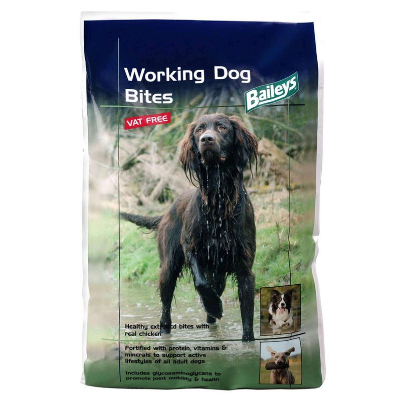 Baileys Working Dog Bites Dog Food 15kg - Percys Pet Products