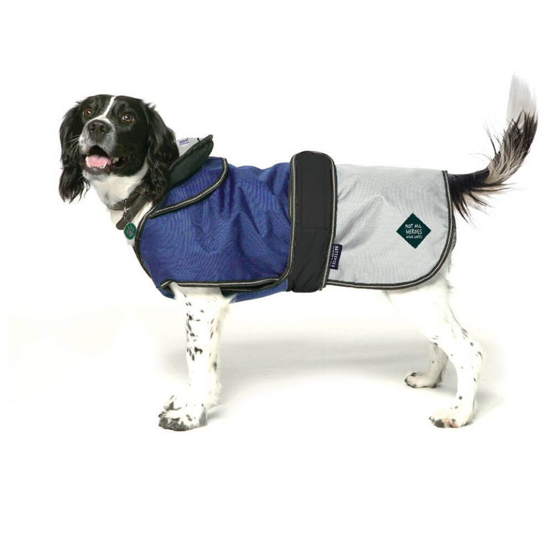 Battersea 2-in-1 Not All Heros Wear Capes Dog Coat - Percys Pet Products