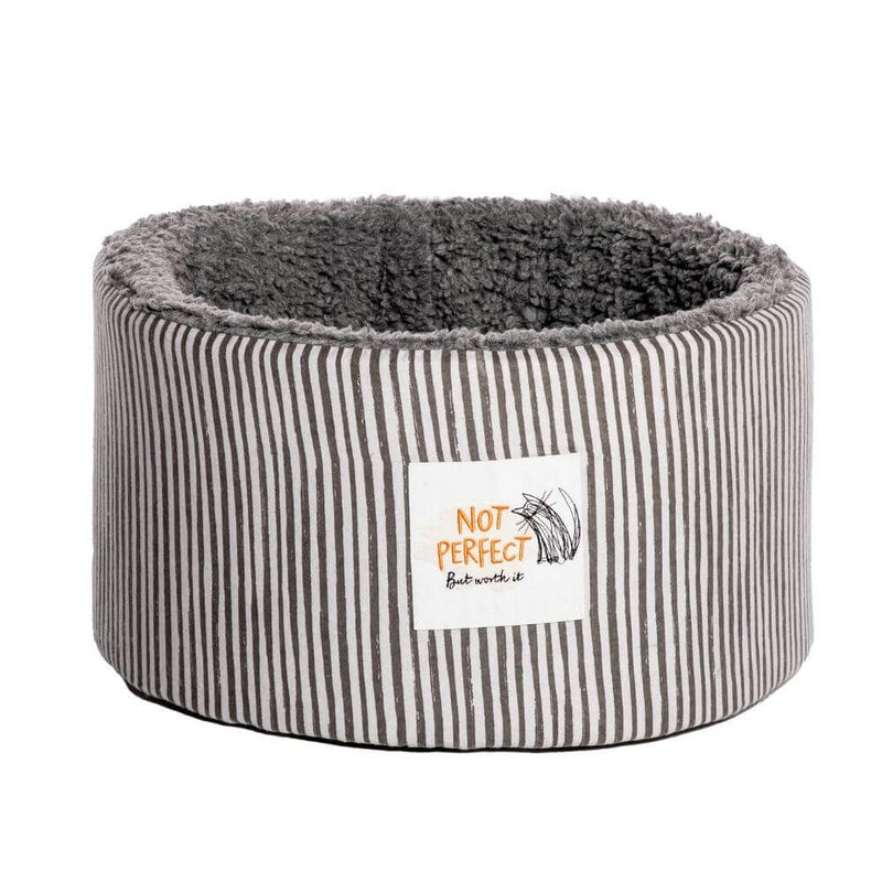 Battersea Snuggly Stripes Cat Cosy Bed - Percys Pet Products