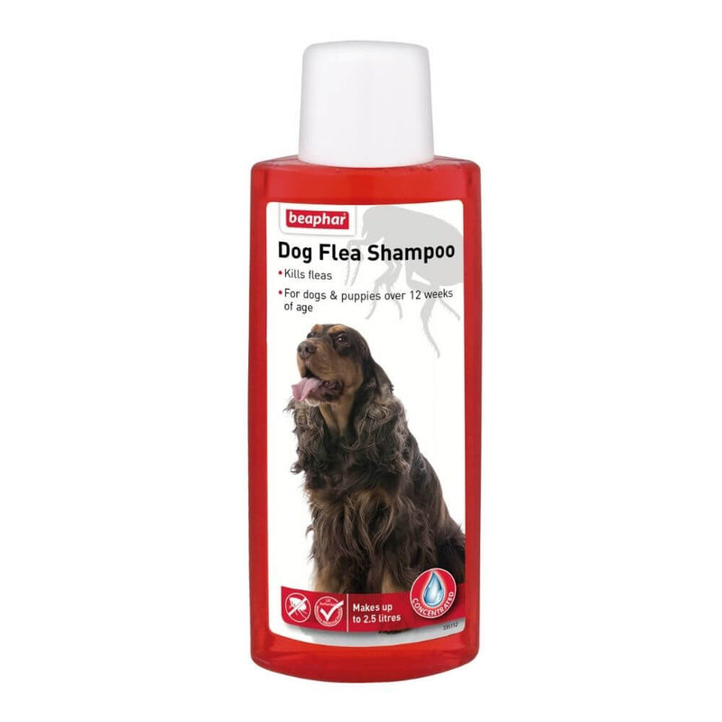 Beaphar Canac Dog Flea Shampoo 6 x 250ml - Percys Pet Products