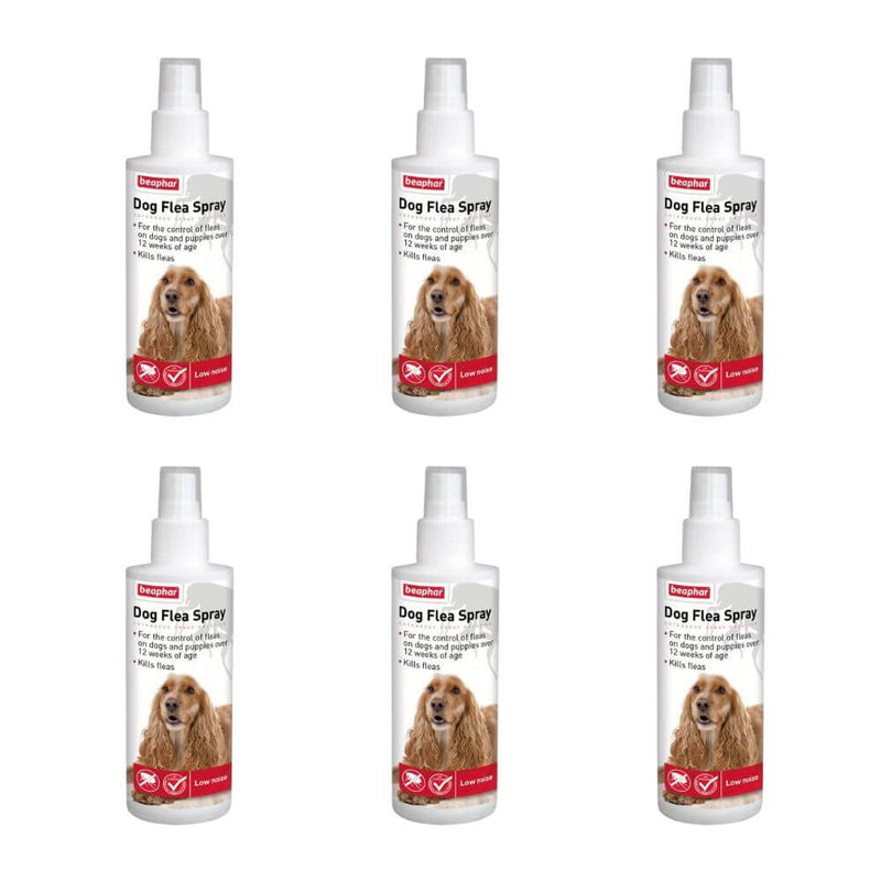 Beaphar Dog Flea Spray Pump Action x 6 - Percys Pet Products