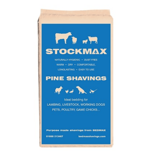 Bedmax Stockmax Pine Shavings 20kg - Percys Pet Products