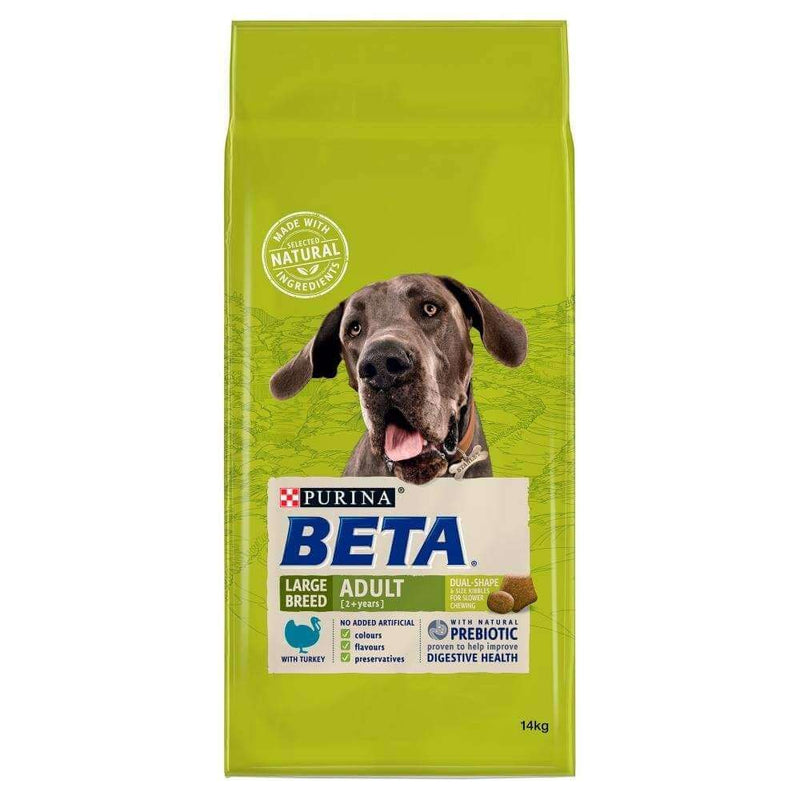 Beta Adult Large Breed with Turkey 14kg - Percys Pet Products