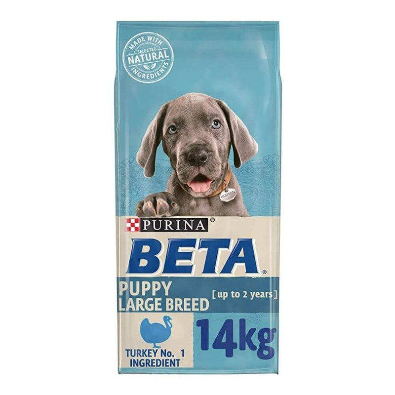 Beta Large Breed Puppy with Turkey 14kg - Percys Pet Products