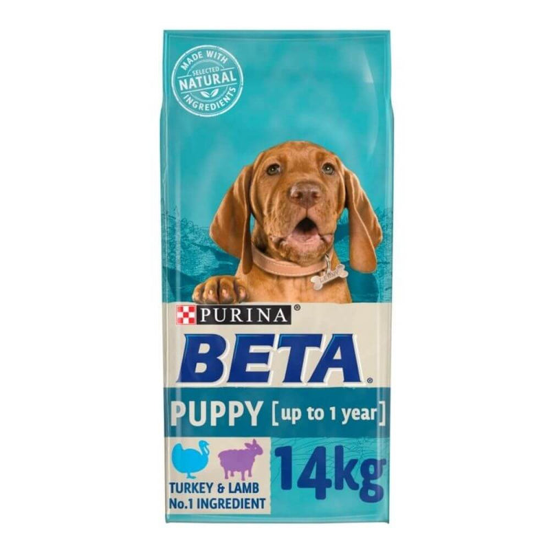 Beta Puppy with Turkey & Lamb 14kg - Percys Pet Products