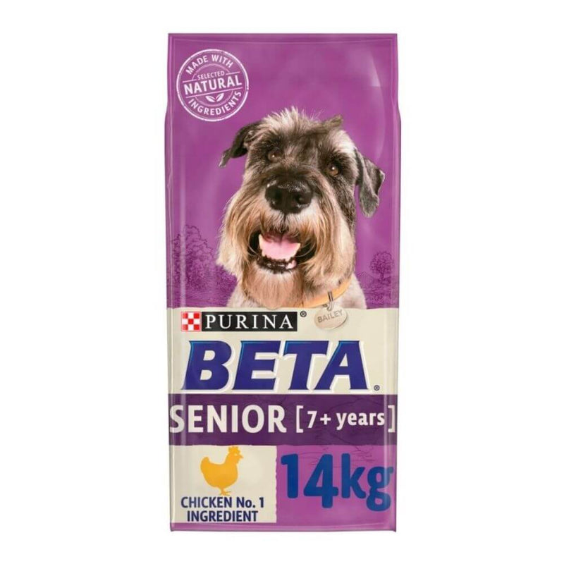 Beta Senior with Chicken Dog Food 14kg - Percys Pet Products