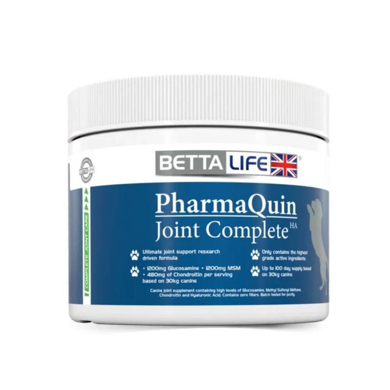 BETTALife Pharmaquin Joint Complete HA Canine 300g - Percys Pet Products