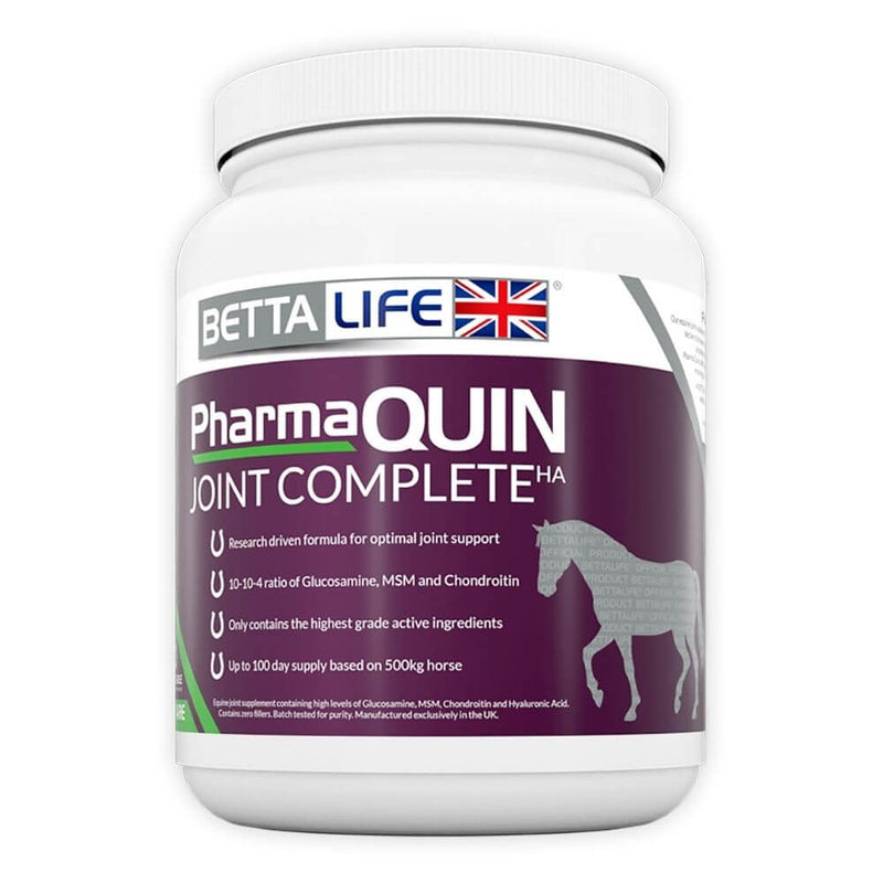 BETTAlife PharmaQuin Joint Complete HA Horse Supplement - Percys Pet Products