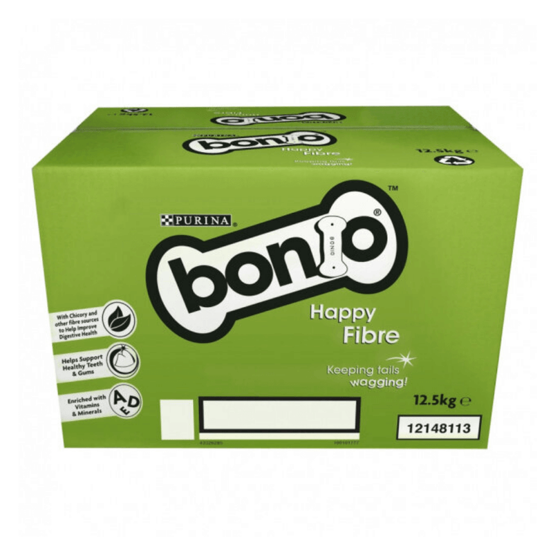Bonio Happy Fibre Dog Treats 12.5kg - Percys Pet Products