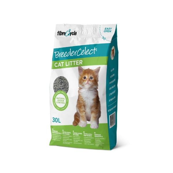 Breeder Celect Non Clumping Cat Litter 30L - Percys Pet Products