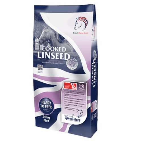 British Horse Feeds Cooked Linseed Meal 20kg - Percys Pet Products