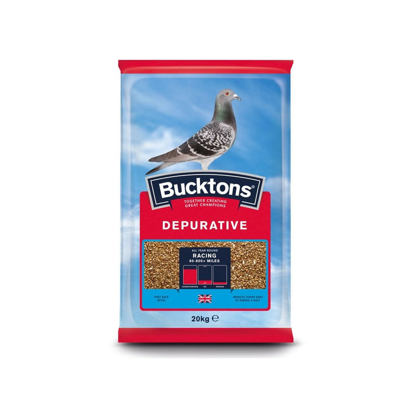 Bucktons Depurative Pigeon Feed 20kg - Percys Pet Products