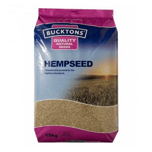 Bucktons Hempseed Bird Seed - 15kg - Percys Pet Products