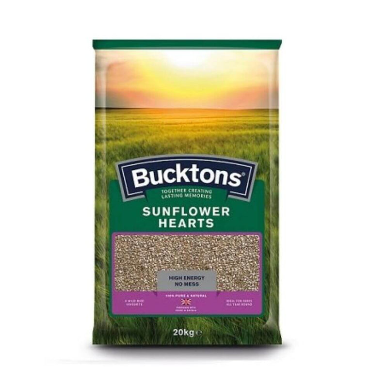 Bucktons Hulled Sunflower Hearts 20kg - Percys Pet Products