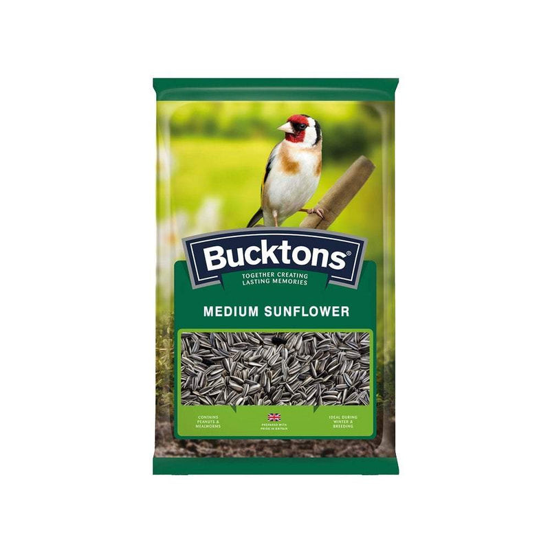 Bucktons Medium Striped Sunflower Seeds 12.75kg - Percys Pet Products