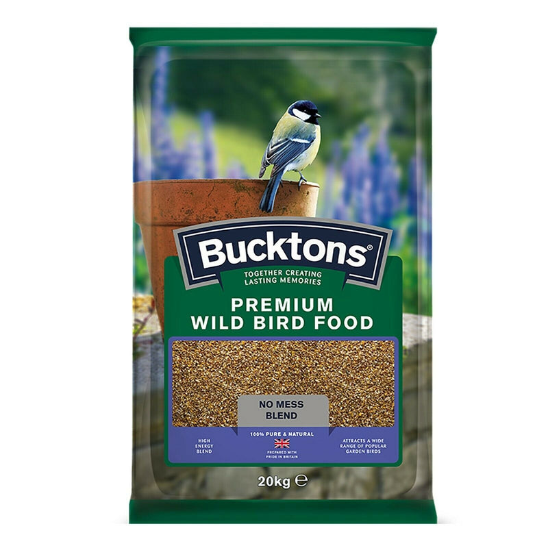 Bucktons Premium No Mess Winter Seed Mix - 20kg - Percys Pet Products