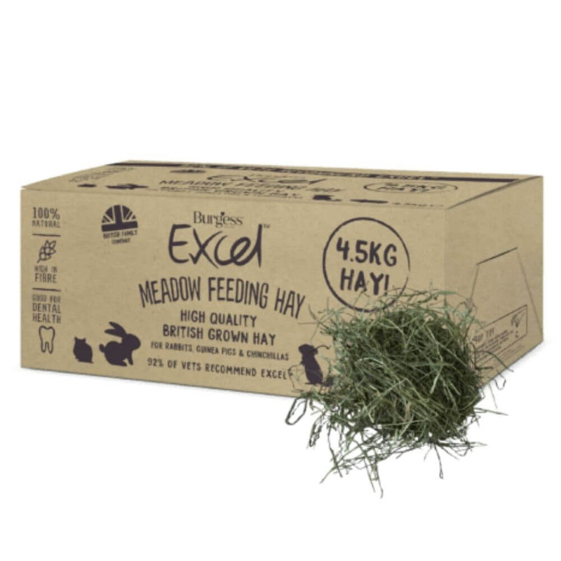 Burgess Excel Meadow Feeding Hay Box 4.5kg - Percys Pet Products