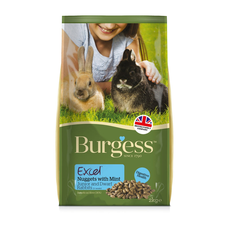 Burgess Excel Rabbit Junior & Dwarf - Percys Pet Products