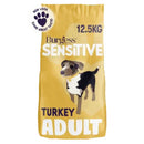 Burgess Sensitive Adult Dog Food Turkey 12.5Kg - Percys Pet Products