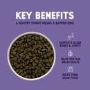 Burgess Sensitive Senior 7+ Dog Food with Turkey 12.5kg - Percys Pet Products