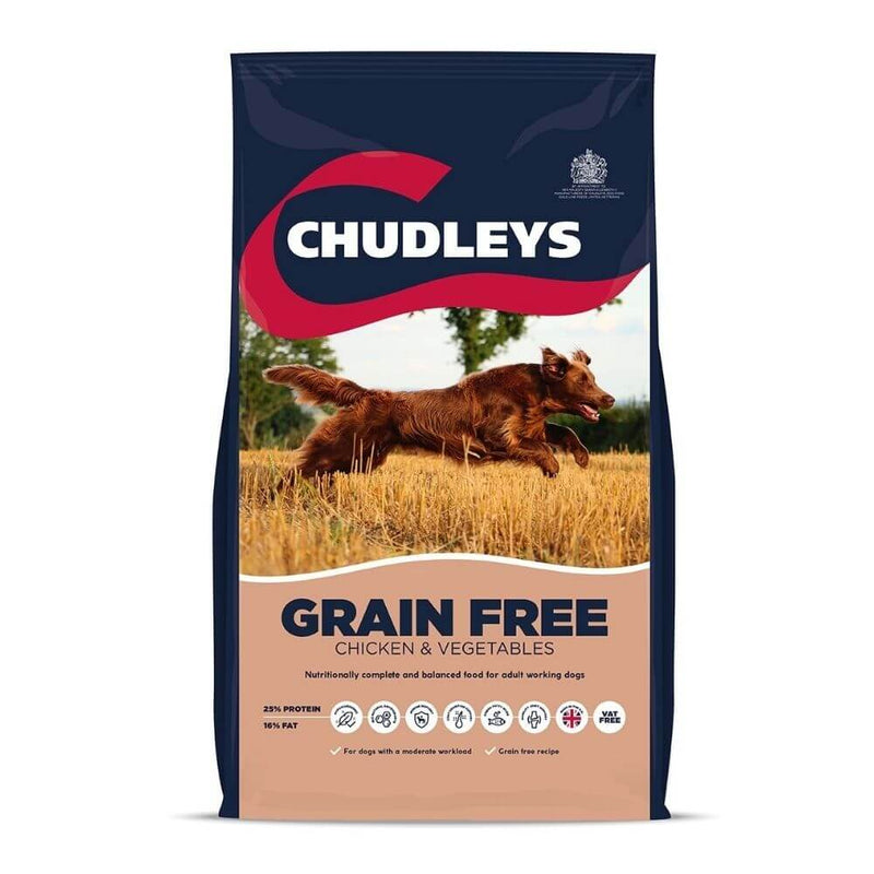 Chudleys Grain Free Chicken & Vegetables Dog Food 14kg - Percys Pet Products