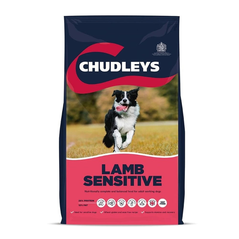 Chudleys Lamb Sensitive Dry Dog Food 14kg - Percys Pet Products