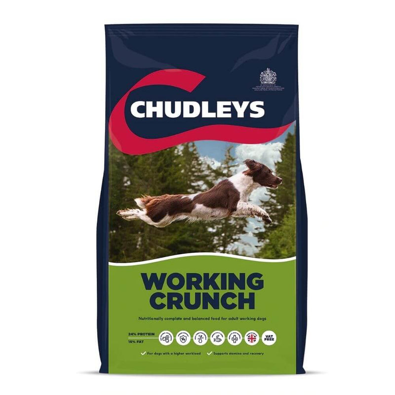 Chudleys Working Crunch Adult Dry Dog Food 14kg - Percys Pet Products
