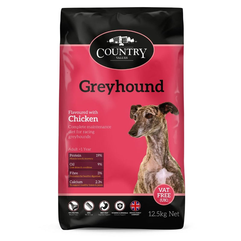 Country Value Greyhound Dog Food 12.5kg - Percys Pet Products