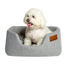 Danish Design Colour Block Silver Lux Slumber Dog Bed - Percys Pet Products