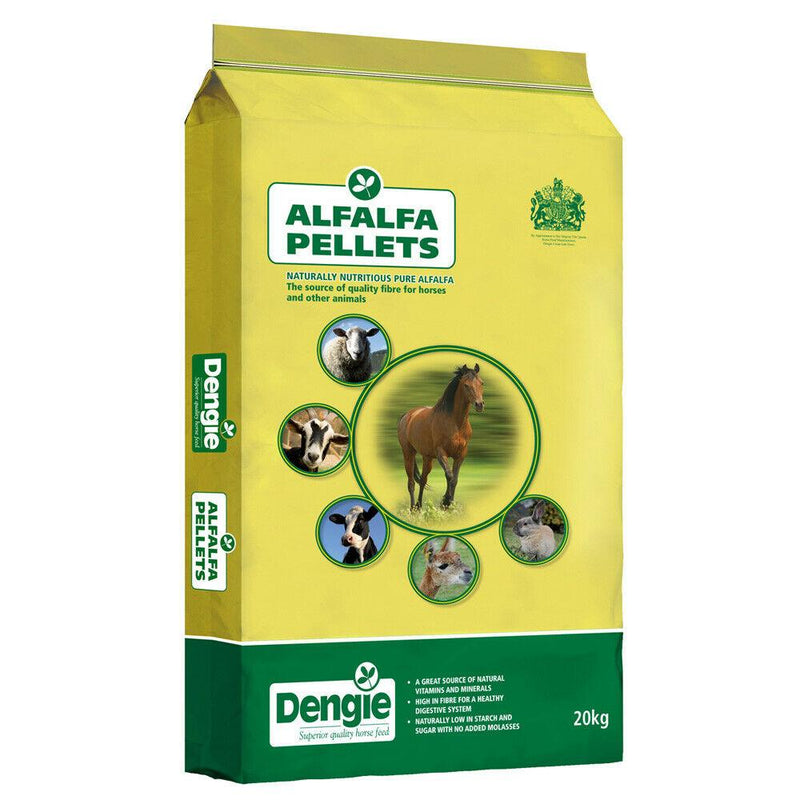 Dengie Alfalfa Pellets - 20kg - Percys Pet Products