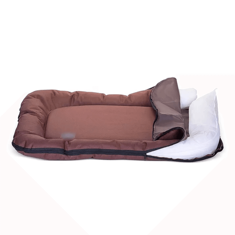 Waterproof bolster best sale dog bed