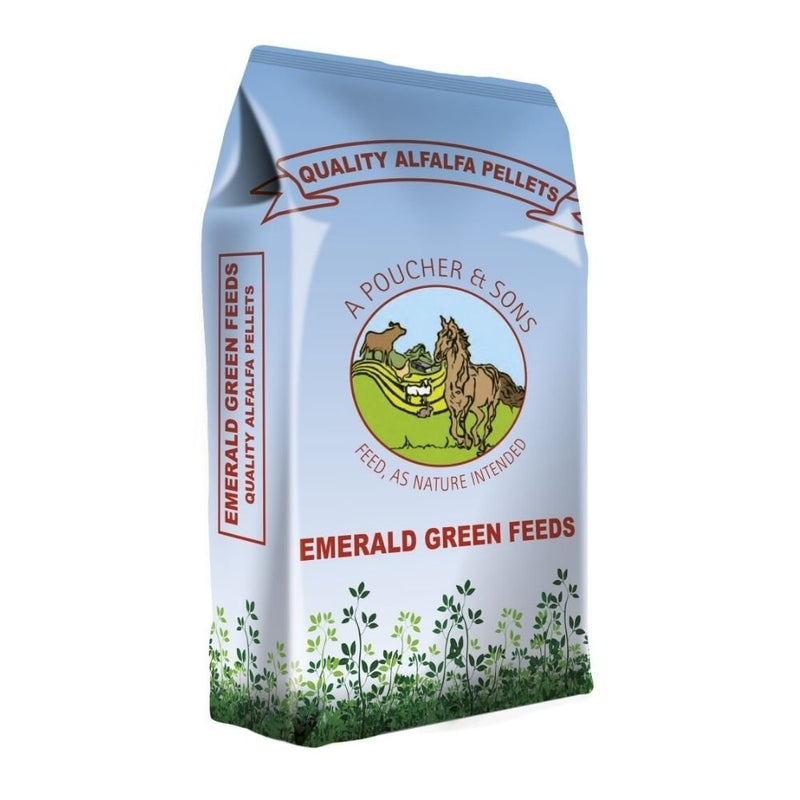 Emerald Green Feeds Alfalfa Pellets Horse Feed 20kg - Percys Pet Products