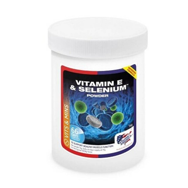 Equine America Vitamin E & Selenium Powder 1kg - Percys Pet Products