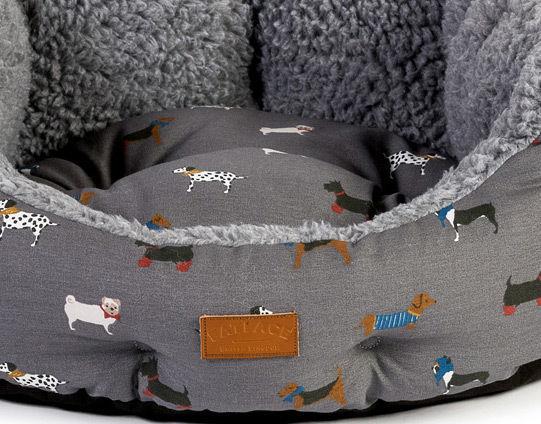 FatFace Marching Dogs Deluxe Slumber Dog Bed - Percys Pet Products