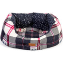 FatFace Penguin Check Deluxe Slumber Dog Bed - Percys Pet Products