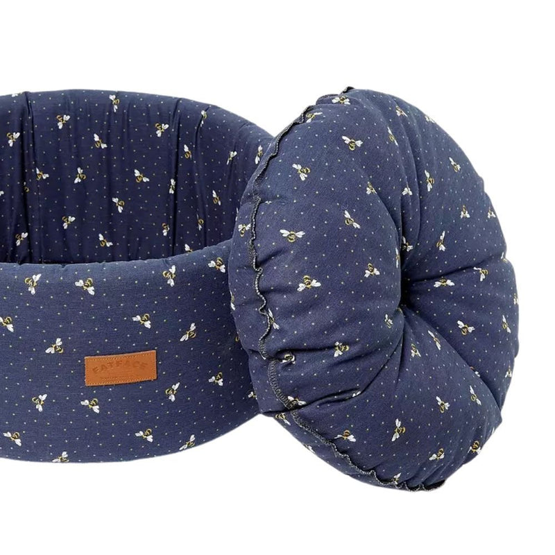 FatFace Spotty Bees Cat Cosy Bed - Percys Pet Products