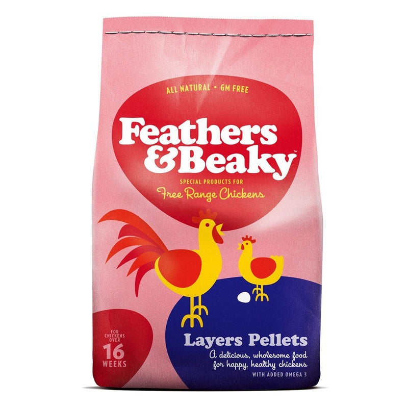Feathers & Beaky Free Range Layers Pellets - Percys Pet Products