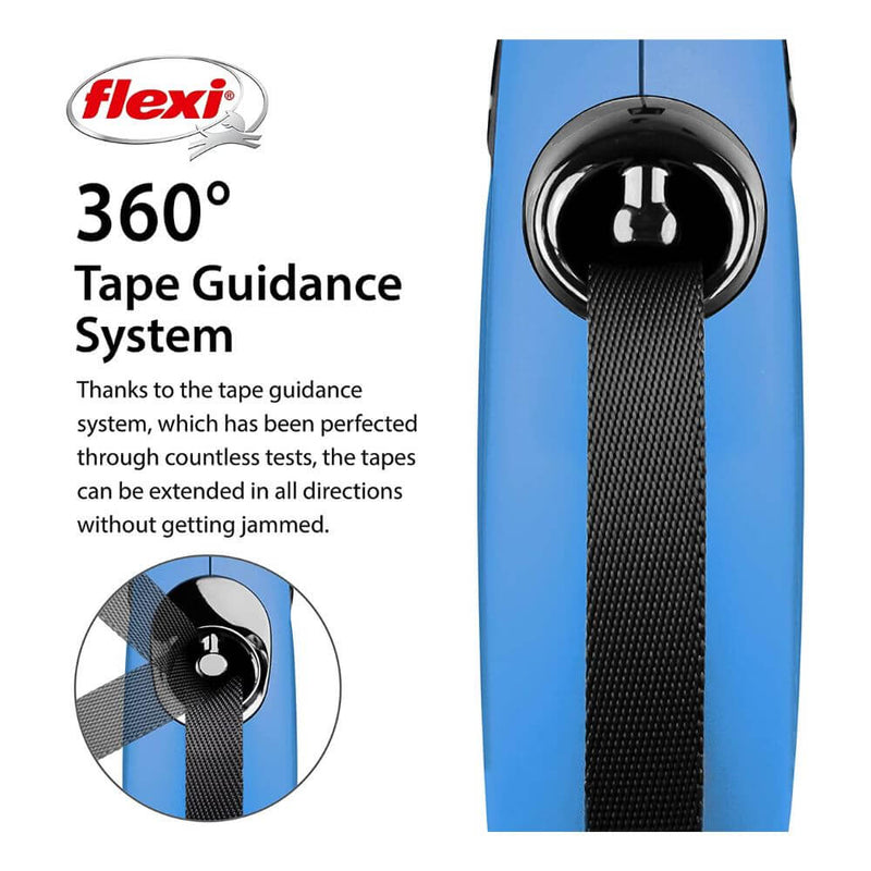 Flexi New Classic Retractable 5m Tape Dog Leash - Percys Pet Products